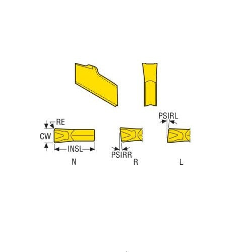 Seco TGP45 Parting Off Insert - Right 16 Chipbreaker2