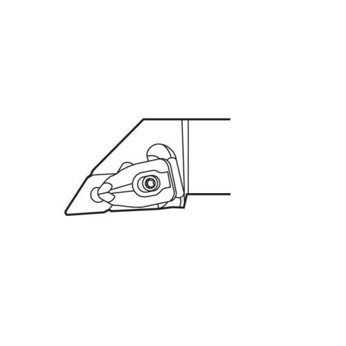 Seco Top Clamp Left - J Type - D Insert Shape - M Surface3