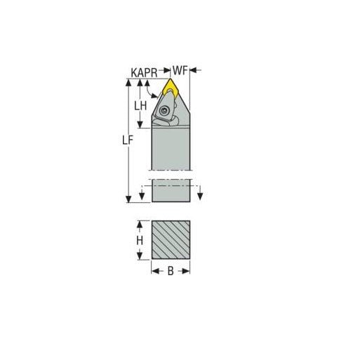 Seco Top Clamp - P Type - D Insert Shape - AIMS Industrial Supplies