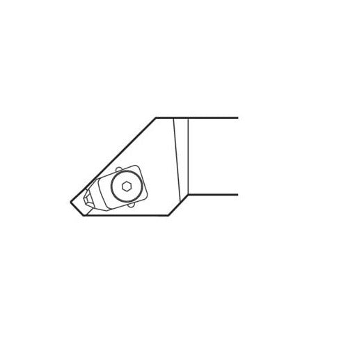 Seco Turning External Toolholder Clamp Lock 150 x 27 x 6mm Left 45° S Insert Shape CSSNL2525M063