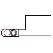 Seco Turning External Toolholder Clamp Lock 170 x 26 x 9mm Right 0° R Insert Shape CRDCR3225P09C1