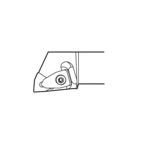 Seco Turning External Toolholder Top Clamp 170 x 35 x 8mm Right 95° W Insert Shape DWLNR3225P08 - C - AIMS Industrial Supplies