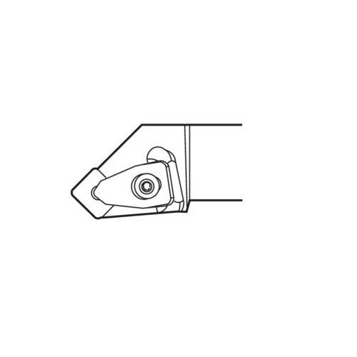 Seco Turning External Toolholder Top Clamp 170 x 39 x 12mm Right 45° S Insert Shape DSSNR3225P12-C3