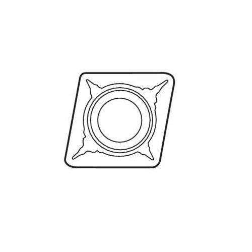 Seco Turning Insert C Shape Code 2.38 x 0.4 x 6.35mm T Insert Type - W - F1 7° Grade TP2501 ± 0.05/± 0.05mm CCMT060204W - F1 Pack of 10 - AIMS Industrial Supplies
