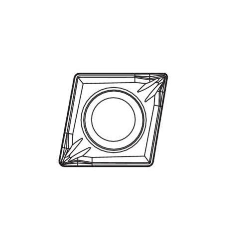 Seco Turning Insert C Shape Code 2.38 x 0.8 x 6.35mm T Insert Type - MF2 7° Grade TP2501 ± 0.05/± 0.05mm CCMT060208-MF2 Pack of 10 - AIMS Industrial Supplies