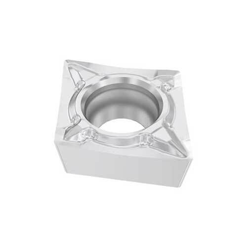 Seco Turning Insert C Shape Code 3.97 x 0.4 x 9.53mm T Insert Type - F1 7° Grade TM1501 ± 0.13/± 0.05mm CCMT09T304-F1 Pack of 10