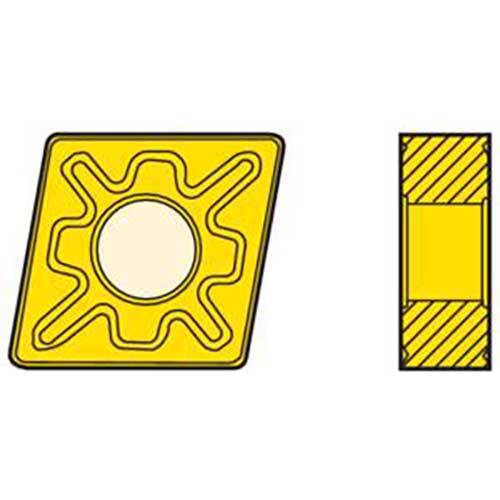 Seco Turning Insert C Shape Code 4.76 x 0.8 x 12.7mm G Insert Type - MF3 Grade TM2501 ± 0.13/± 0.08mm CNMG120408-MF3 Pack of 103