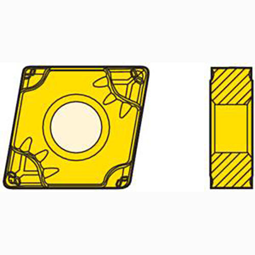Seco Turning Insert C Shape Code 4.76 x 0.8 x 12.7mm G Insert Type - MF5 Grade TS2500 ± 0.13/± 0.05mm Tolerance CNMG120408-MF5,TS2500 - Pack of 102