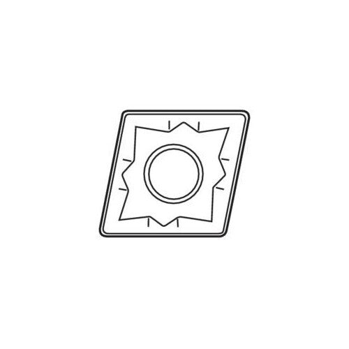 Seco Turning Insert C Shape Code 4.76 x 0.8 x 12.7mm G Insert Type - MR3 Grade 890 ± 0.13/± 0.05mm Tolerance CNMG120408-MR3,890 - Pack of 103