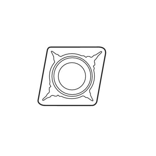 Seco Turning Insert C Shape Code 4.76 x 0.8 x 12.7mm T Insert Type - F1 7° Grade TK1501 ± 0.13/± 0.08mm CCMT120408-F1 Pack of 104