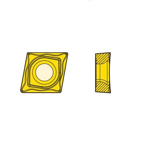 Seco Turning Insert CCGT Insert Style - AL 7° Grade KX3