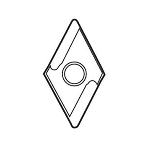 Seco Turning Insert D Shape Code 6.35 x 0.8 x 12.7mm G Insert Type - UX Left Grade TS2500 ± 0.13/± 0.05mm Tolerance DNMG150608L-UX,TS2500 - Pack of 10