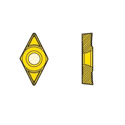 Seco Turning Insert DCGT Insert Style - AL 7° Grade TS2050 - AIMS Industrial Supplies
