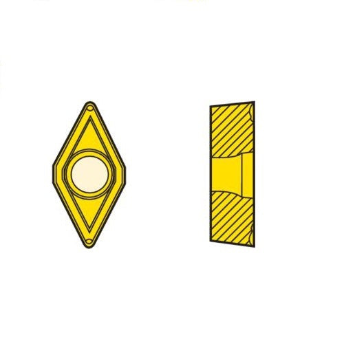 Seco Turning Insert DCGT Insert Style - M3 7° Grade HX3