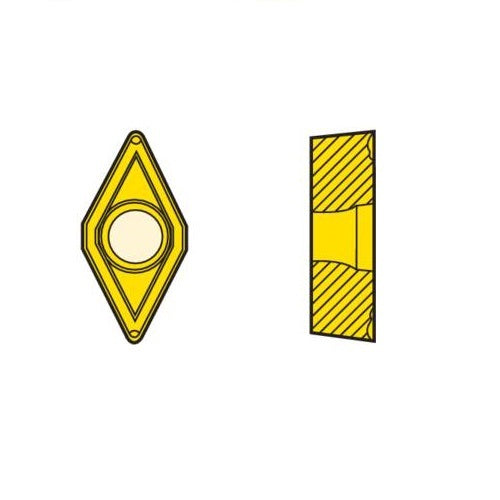 Seco Turning Insert DCMT Insert Style - F2 7° Grade HX3
