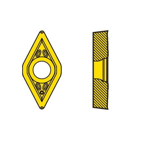 Seco Turning Insert DCMT Insert Style - M3 7° Grade TP35013