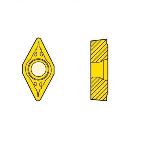 Seco Turning Insert DCMT Insert Style - W-F1 7° CVD Coated3
