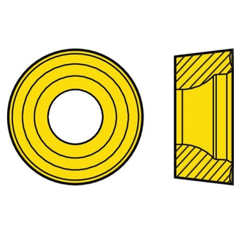 Seco Turning Insert R Shape Code 3.9 x 3.97 x 9.52mm T Insert Type - F1 7° Grade 883 ± 0.13/± 0.05mm RCMT09T300-F1 Pack of 103