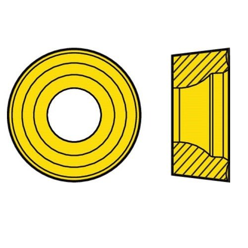 Seco Turning Insert R Shape Code 3.9 x 3.97 x 9.52mm T Insert Type - F1 7° Grade 883 ± 0.13/± 0.05mm RCMT09T300 - F1 Pack of 10 - AIMS Industrial Supplies