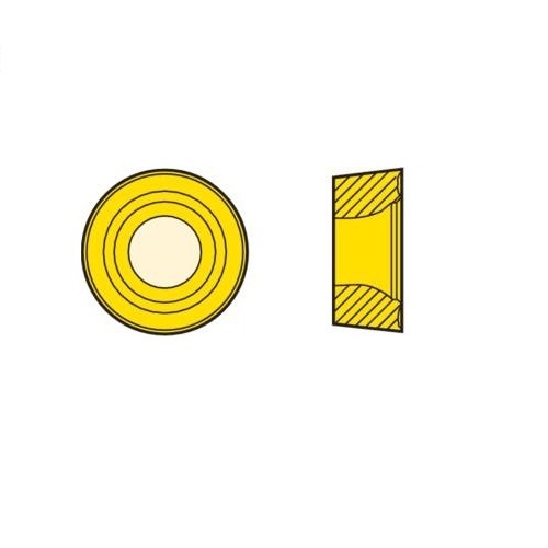 Seco Turning Insert R Shape Code 4.5 x 4.76 x 12mm T Insert Type - M3 7° Grade TH1000 ± 0.13/± 0.05mm RCMT1204M0-M3 Pack of 103