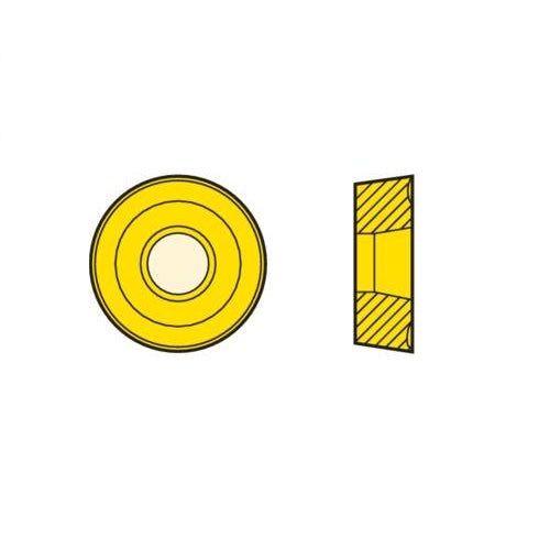 Seco Turning Insert R Shape Code 5.2 x 6.35 x 16mm X Insert Type - RR94 7° Grade TP2501 ± 0.13/± 0.05mm RCMX160600-RR94 Pack of 103