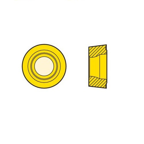 Seco Turning Insert R Shape Code 5.6 x 6.35 x 16mm T Insert Type - F1 7° Grade TP0501 ± 0.13/± 0.05mm RCMT1606M0-F1 Pack of 103