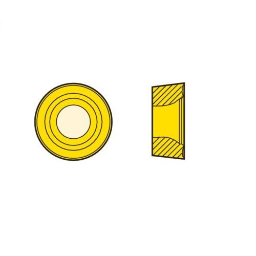 Seco Turning Insert R Shape Code 5.6 x 6.35 x 16mm T Insert Type - M3 7° Grade TP0501 ± 0.13/± 0.05mm RCMT1606M0-M3 Pack of 103