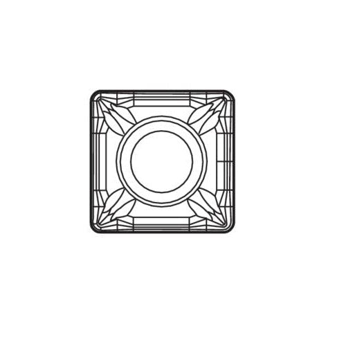 Seco Turning Insert S Shape Code 3.97 x 0.8 x 9.53mm T Insert Type - MF2 7° Grade TP1030 ± 0.13/± 0.05mm SCMT09T308 - MF2 Pack of 10 - AIMS Industrial Supplies