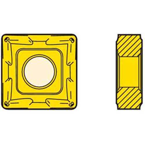 Seco Turning Insert S Shape Code 4.76 x 0.8 x 12.7mm G Insert Type - MF2 Grade TP25 SNMG120408-MF2 Pack of 103