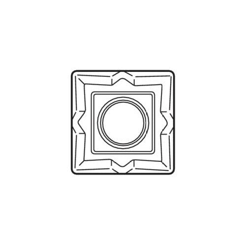 Seco Turning Insert S Shape Code 4.76 x 0.8 x 12.7mm G Insert Type - MF1 Grade 890 ± 0.13/± 0.05mm Tolerance SNMG120408-MF1,890 - Pack of 10 - AIMS Industrial Supplies