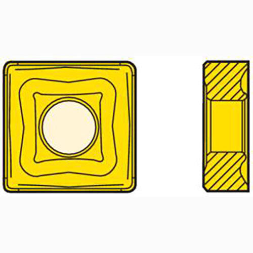 Seco Turning Insert S Shape Code 6.35 x 1.6 x 19.05mm M Insert Type - R8 Grade TP40 ± 0.13/± 0.05mm Tolerance SNMM190616-R8,TP40 - Pack of 102