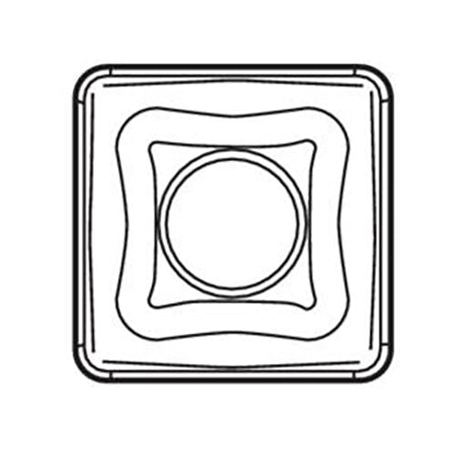 Seco Turning Insert S Shape Code 6.35 x 1.6 x 19.05mm M Insert Type - R8 Grade TP40 ± 0.13/± 0.05mm Tolerance SNMM190616-R8,TP40 - Pack of 10 - AIMS Industrial Supplies