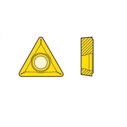 Seco Turning Insert T Shape Code 2.38 x 0.1 x 6.35mm T Insert Type - F1 7° Grade CP500 ± 0.05/± 0.025mm TCGT110201-F1 Pack of 103