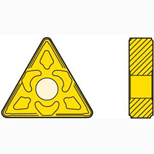 Seco Turning Insert T Shape Code 4.76 x 0.8 x 9.53mm G Insert Type - MF4 Grade TS2000 ± 0.13/± 0.05mm Tolerance TNMG160408-MF4,TS2000 - Pack of 102