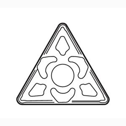 Seco Turning Insert T Shape Code 4.76 x 0.8 x 9.53mm G Insert Type - MF4 Grade TS2000 ± 0.13/± 0.05mm Tolerance TNMG160408-MF4,TS2000 - Pack of 104