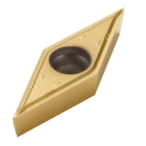 Seco Turning Insert V Shape Code 2.38 x 0.1 x 6.35mm T Insert Type - F1 5° Grade CP500 ± 0.05/± 0.025mm VBGT110201-F1 Pack of 10