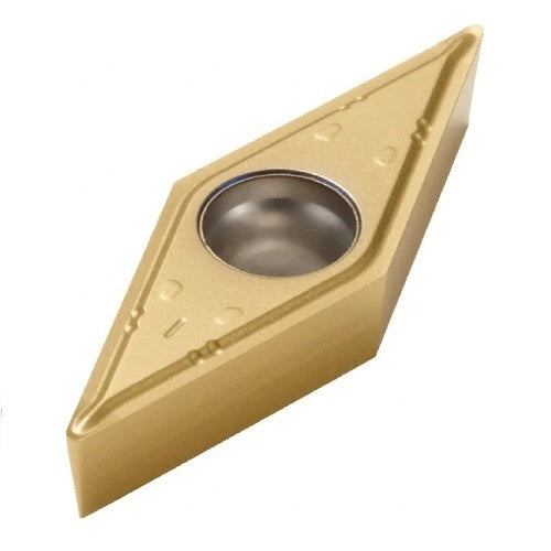 Seco Turning Insert V Shape Code 2.38 x 0.8 x 6.35mm T Insert Type - F1 5° Grade CP500 ± 0.05/± 0.05mm VBMT110208-F1 Pack of 10