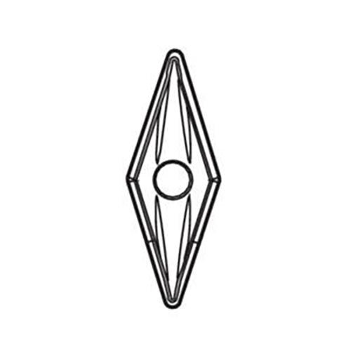 Seco Turning Insert V Shape Code 4.76 x 0.8 x 9.53mm G Insert Type - FF2 Grade TP3501 ± 0.13/± 0.05mm Tolerance VNMG160408-FF2,TP3501 - Pack of 5 - AIMS Industrial Supplies