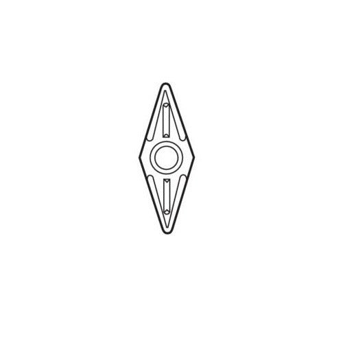 Seco Turning Insert VBGT Insert Style - M3 5° Grade HX - AIMS Industrial Supplies