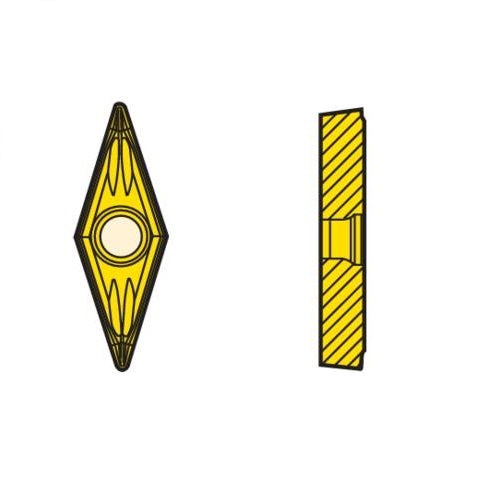 Seco Turning Insert VBMT Insert Style - MF2 5° CVD Coated3