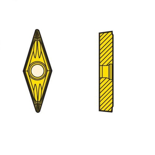 Seco Turning Insert VBMT Insert Style - MF2 5° PVD Coated3