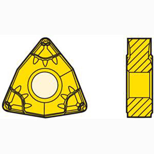 Seco Turning Insert W Shape Code 4.76 x 0.8 x 12.7mm G Insert Type - MF5 Grade TS2000 ± 0.13/± 0.05mm Tolerance WNMG080408-MF5,TS2000 - Pack of 102