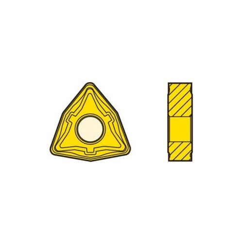 Seco Turning Insert W Shape Code 4.76 x 0.8 x 9.53mm G Insert Type - M5 Grade TP1501 ± 0.13/± 0.05mm Tolerance WNMG060408-M5,TP1501 - Pack of 102