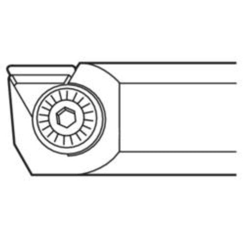 Seco Turning Internal Toolholder Carbide Clamp Lock 90 x 16mm Left 90° T Insert Shape CTAPL0016G111