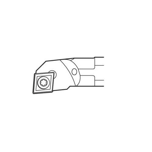 Seco Turning Internal Toolholder (Solid Carbide - Screw Lock - L Type) Left - AIMS Industrial Supplies