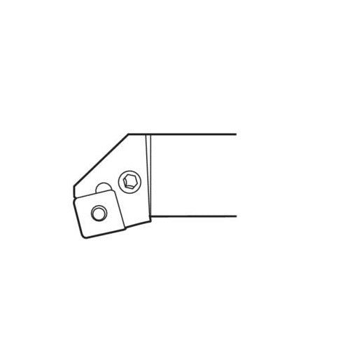 Seco Turning Internal Toolholder (Solid Steel - Pin Lock - K Type) Left - AIMS Industrial Supplies