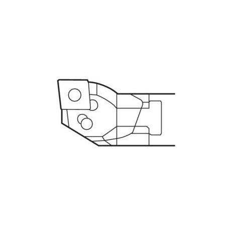 Seco Turning Internal Toolholder (Solid Steel - Pin Lock - L Type) Left - AIMS Industrial Supplies