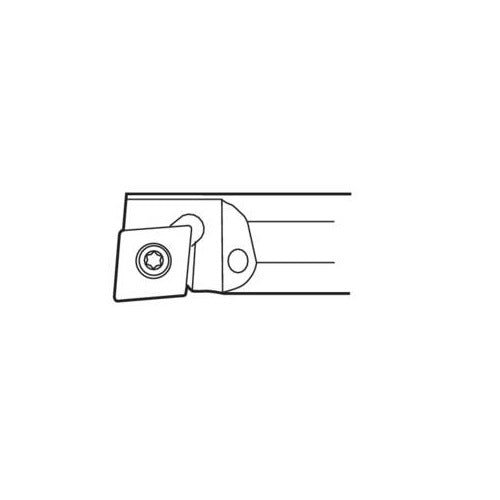 Seco Turning Internal Toolholder (Solid Steel - Screw Lock - L Type) Right - AIMS Industrial Supplies