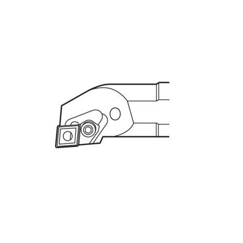 Seco Turning Internal Toolholder (Steel - Pin Lock - L Type) Left - AIMS Industrial Supplies
