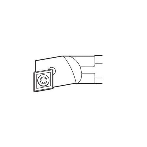Seco Turning Internal Toolholder (Steel - Screw Lock - F Type) Right - AIMS Industrial Supplies